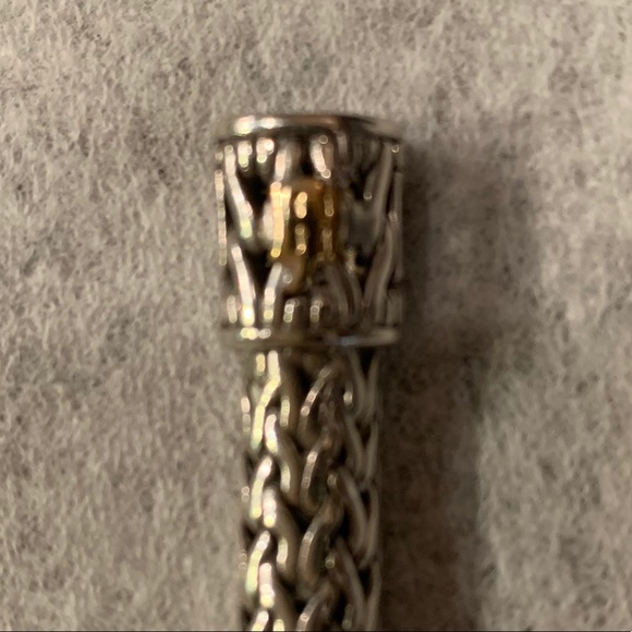 John Hardy diamond clasp bracelet. - Picture 5 of 5